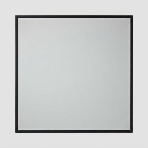 RESHABLE Wall Mount Salon Barber Mirror, Black